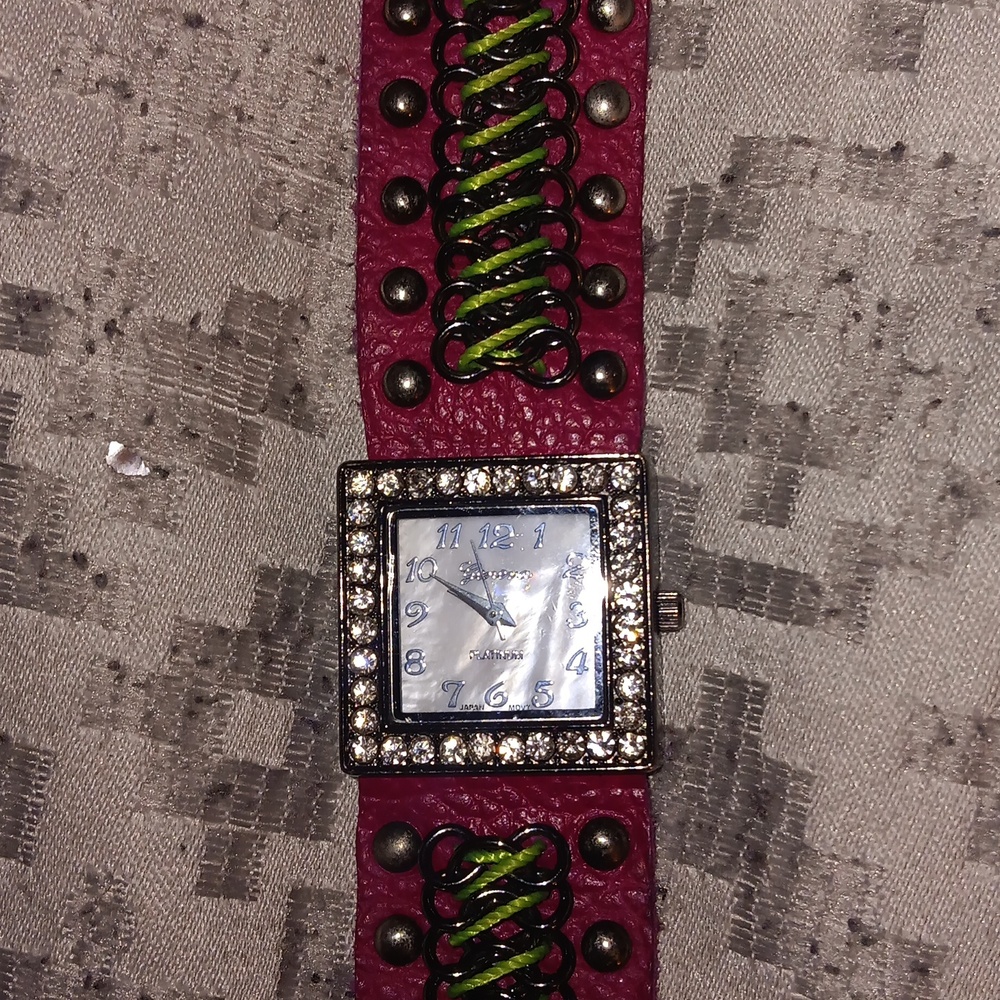 Geneva cuff watch